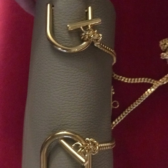 CHLOE Drew Shoulder Bag Motty Grey - Picture 7 of 8